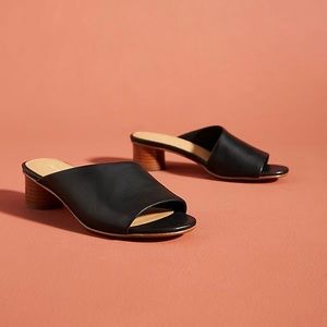 SOLUDOS Milan Leather Slide Sandal Size 9